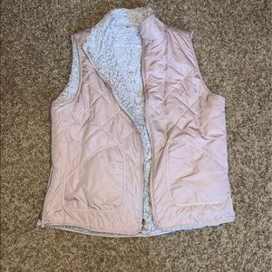 Reversible Sherpa vest